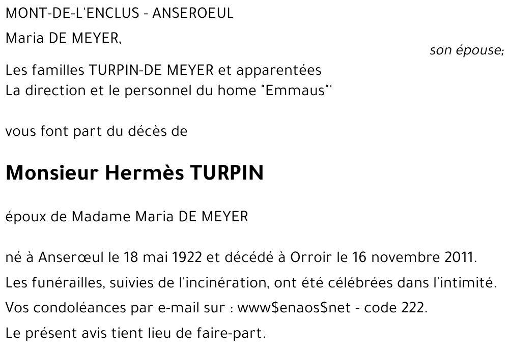 Aimé TURPIN