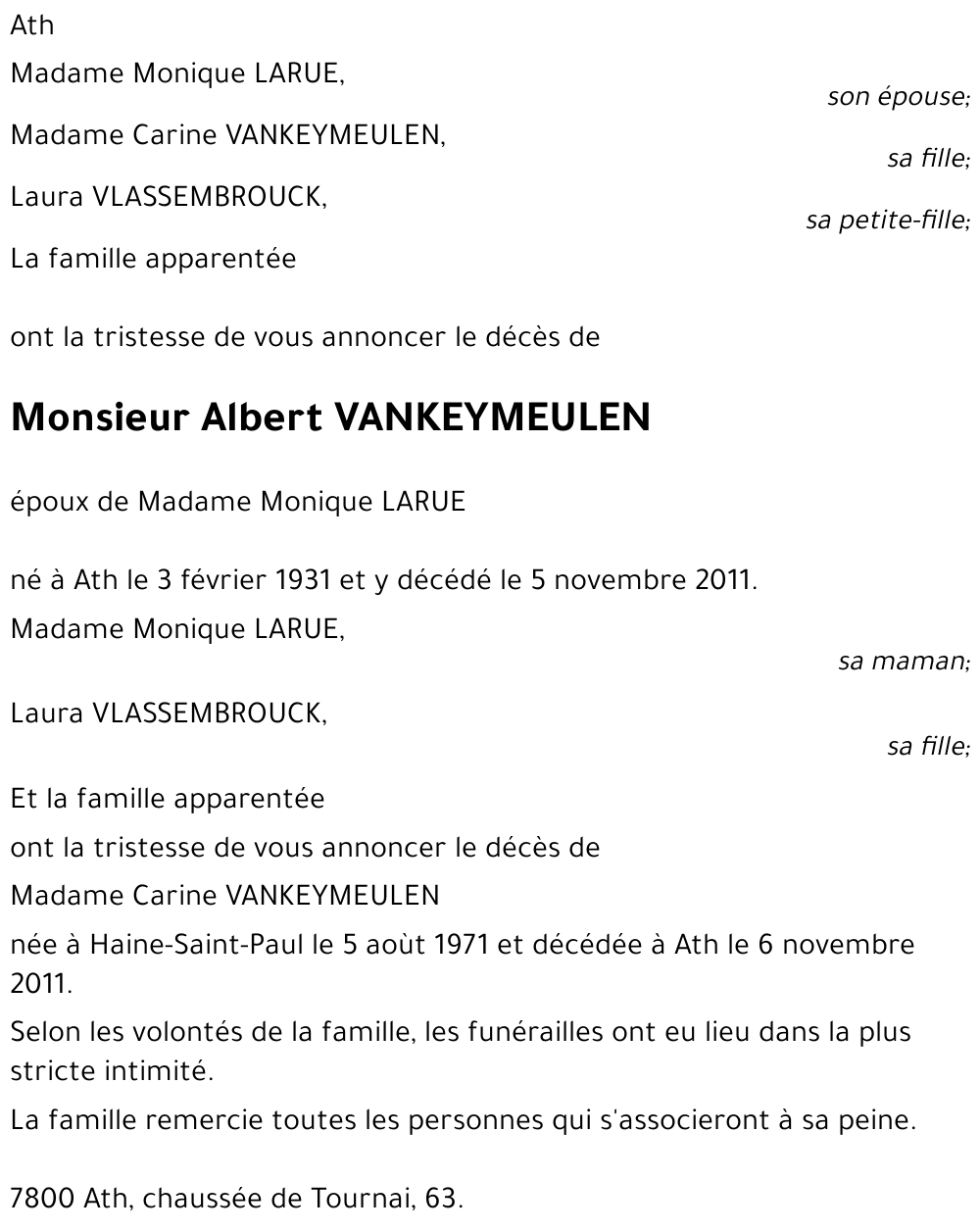 Albert Vankeymeulen