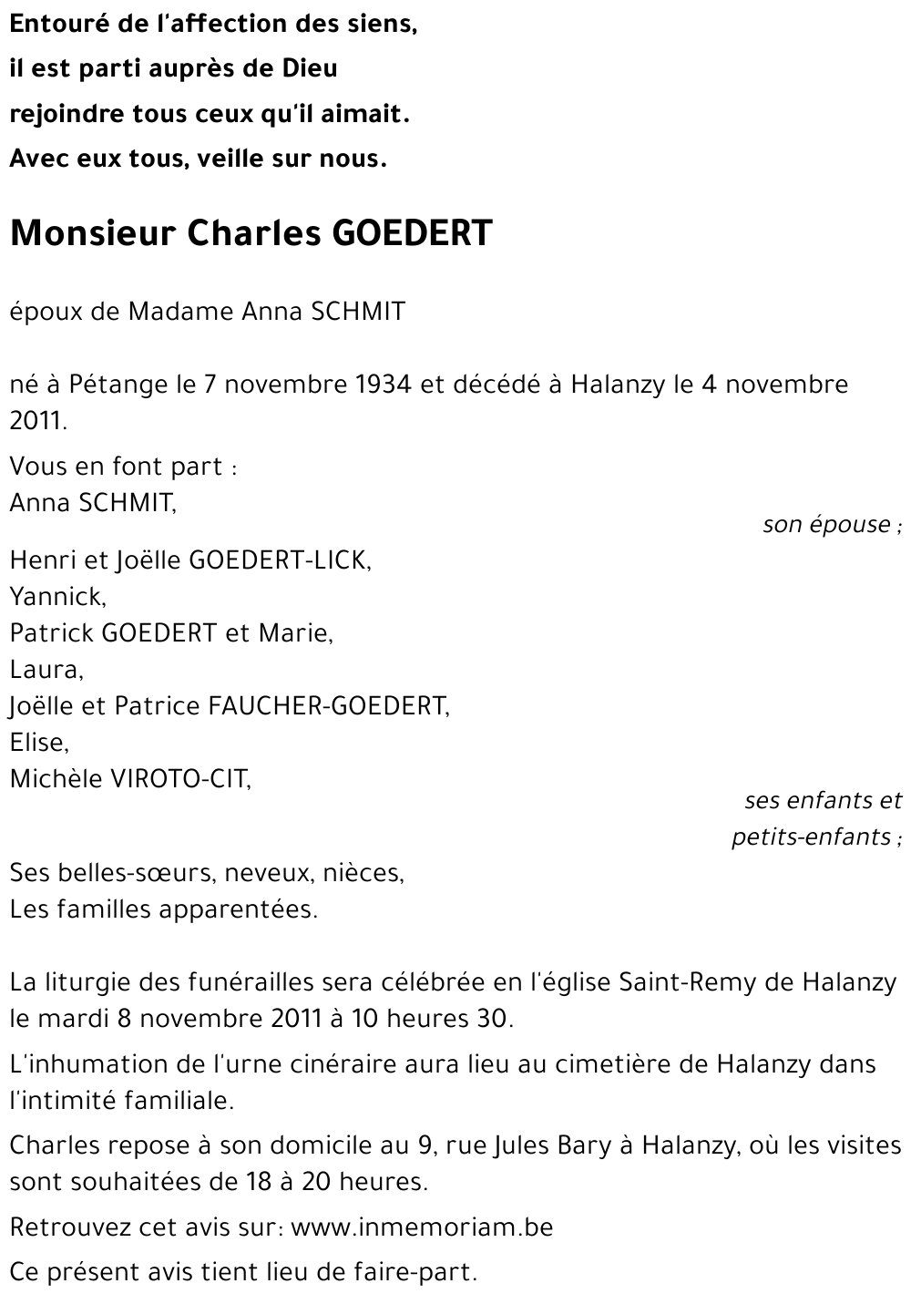 Charles GOEDERT