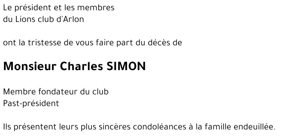 Charles SIMON