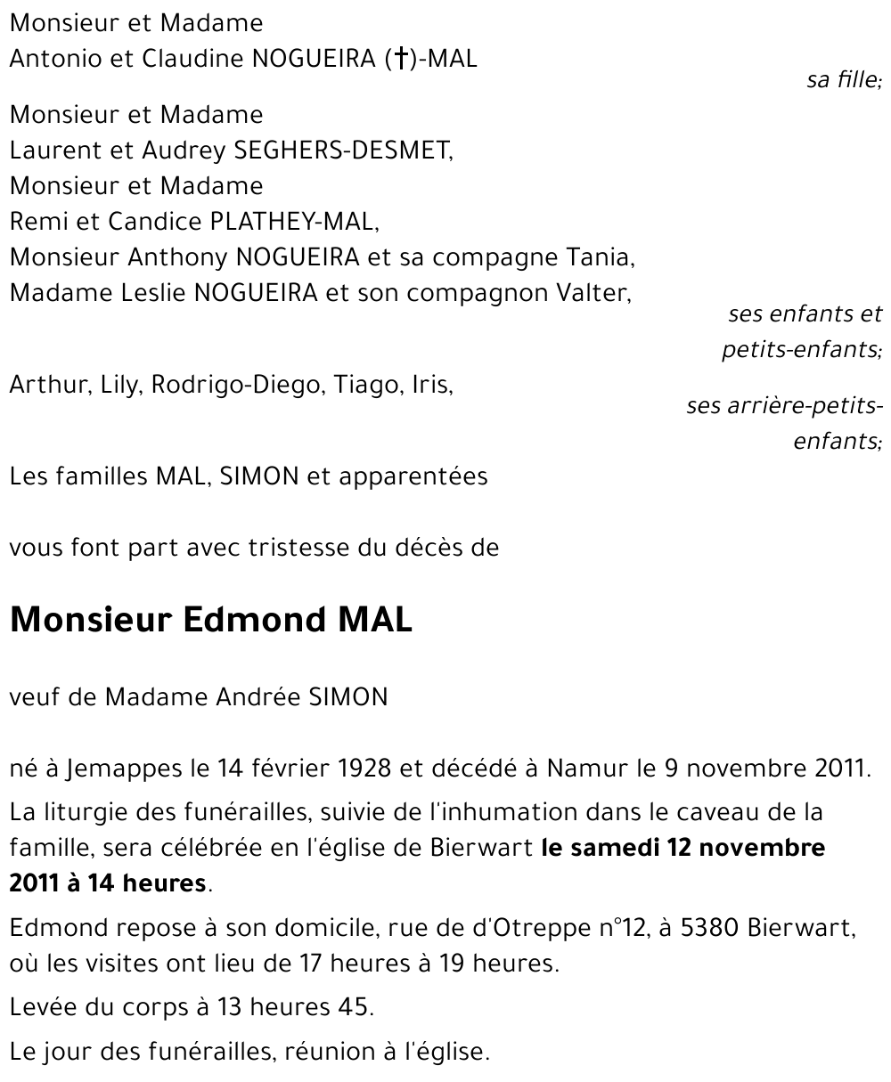 Edmond MAL