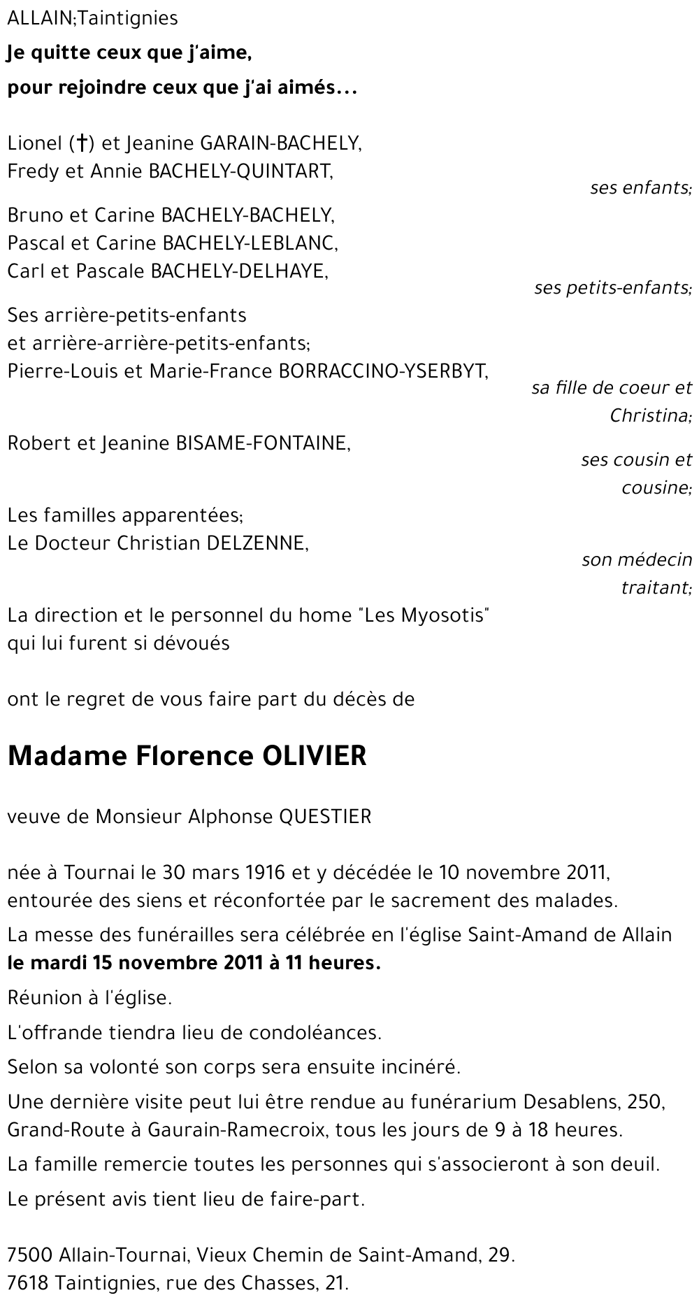 Florence OLIVIER
