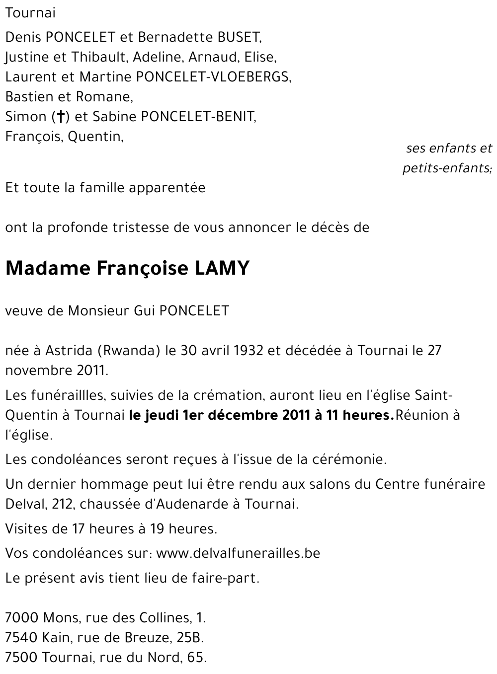 Françoise LAMY