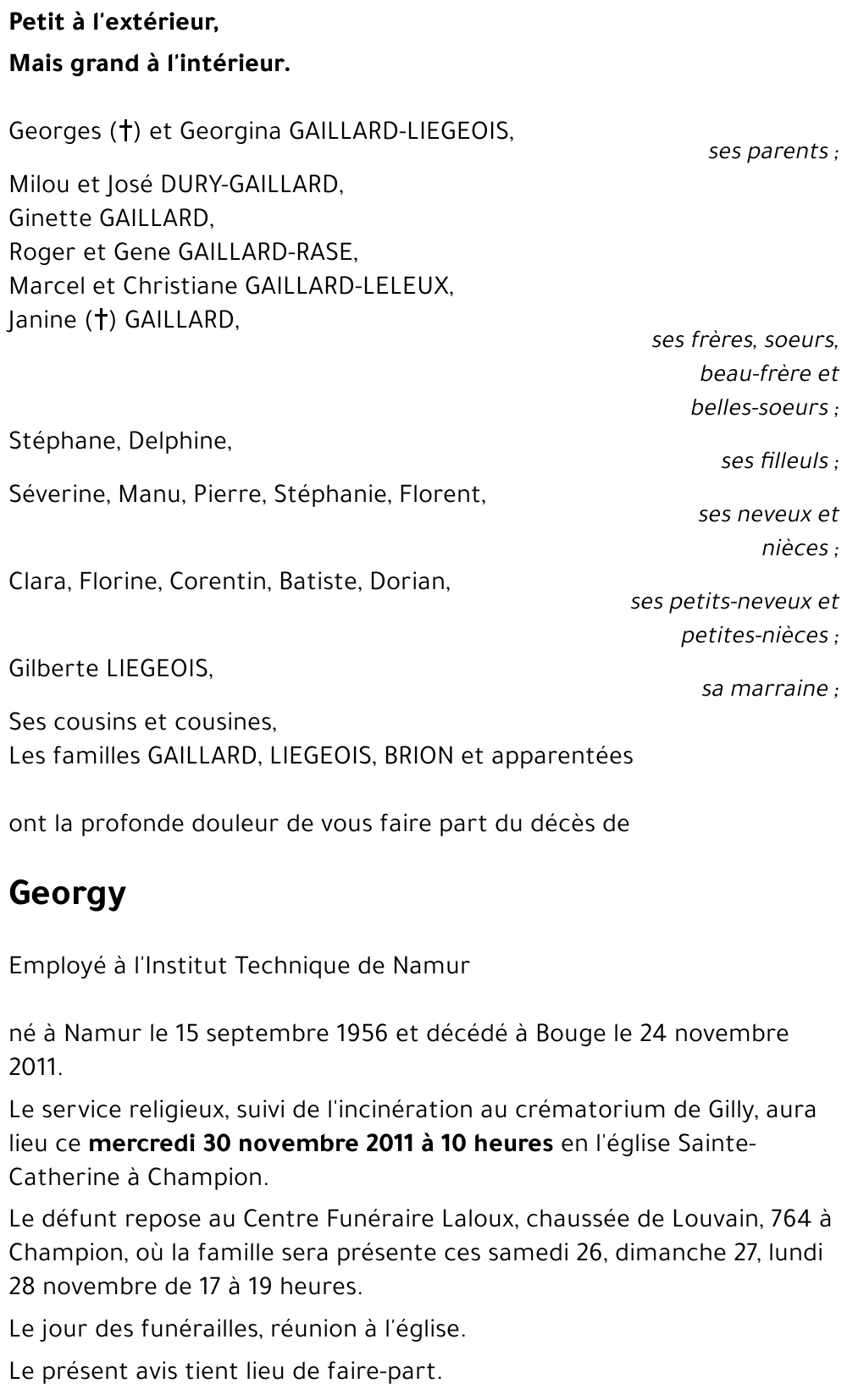 Georges GAILLARD