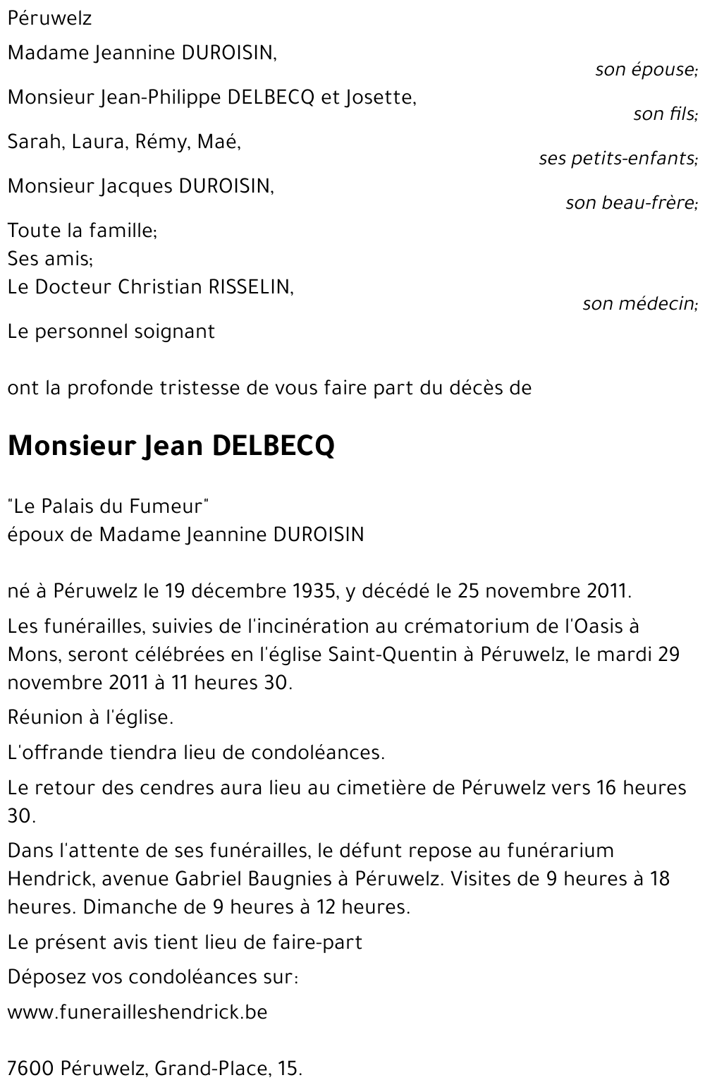 Jean DELBECQ