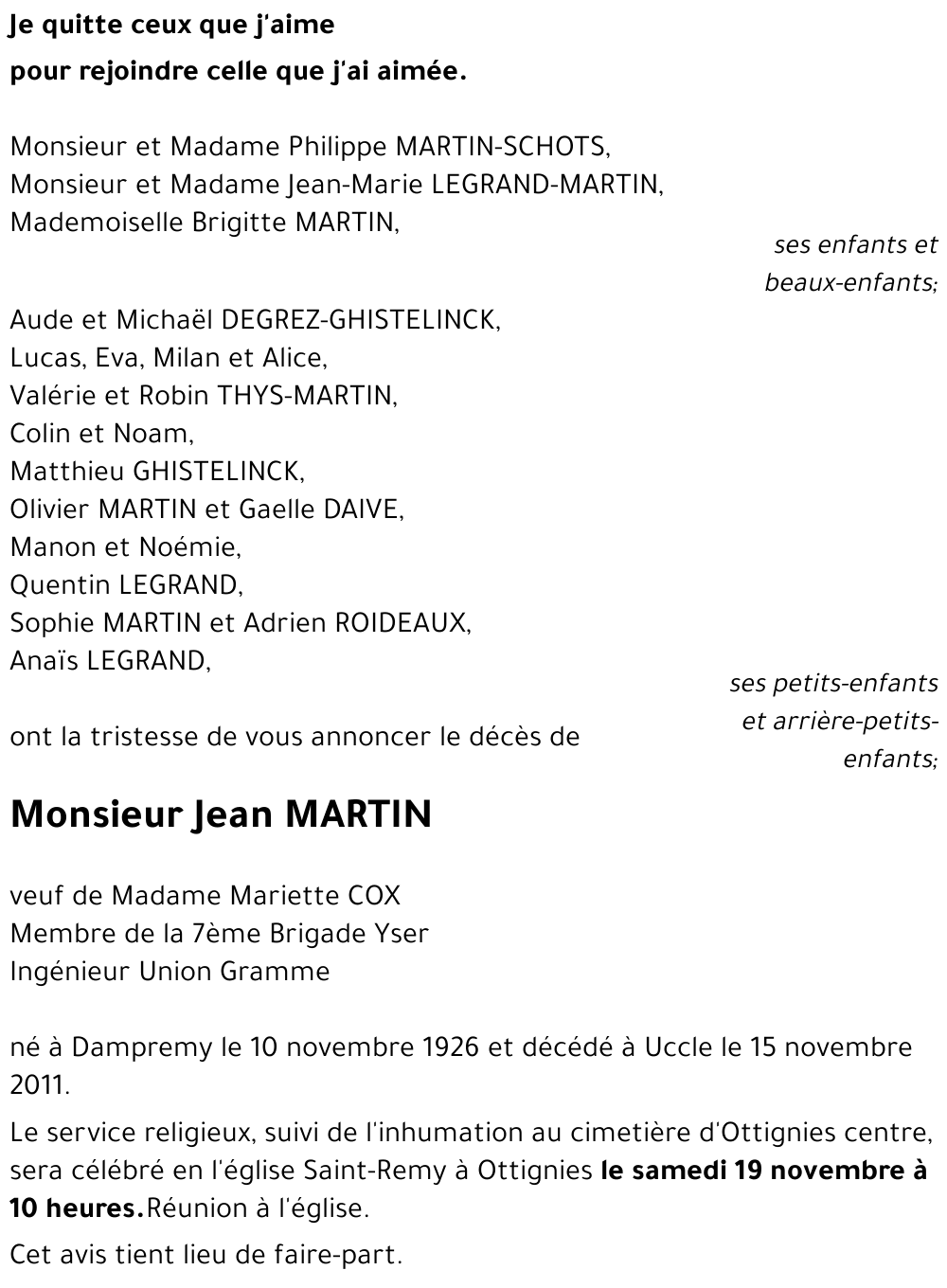 Jean MARTIN