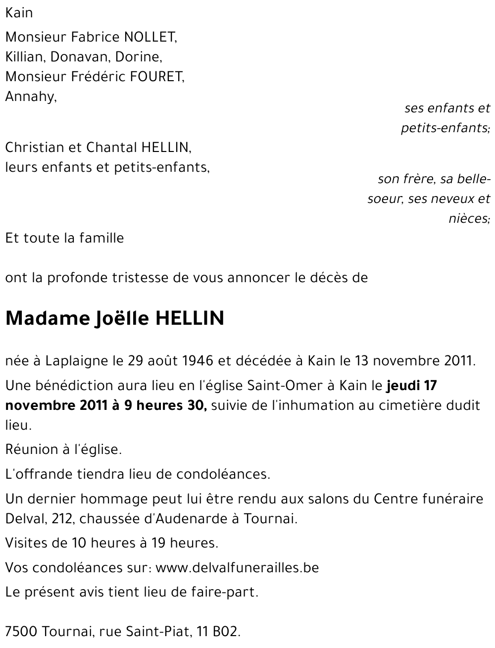 Joëlle HELLIN