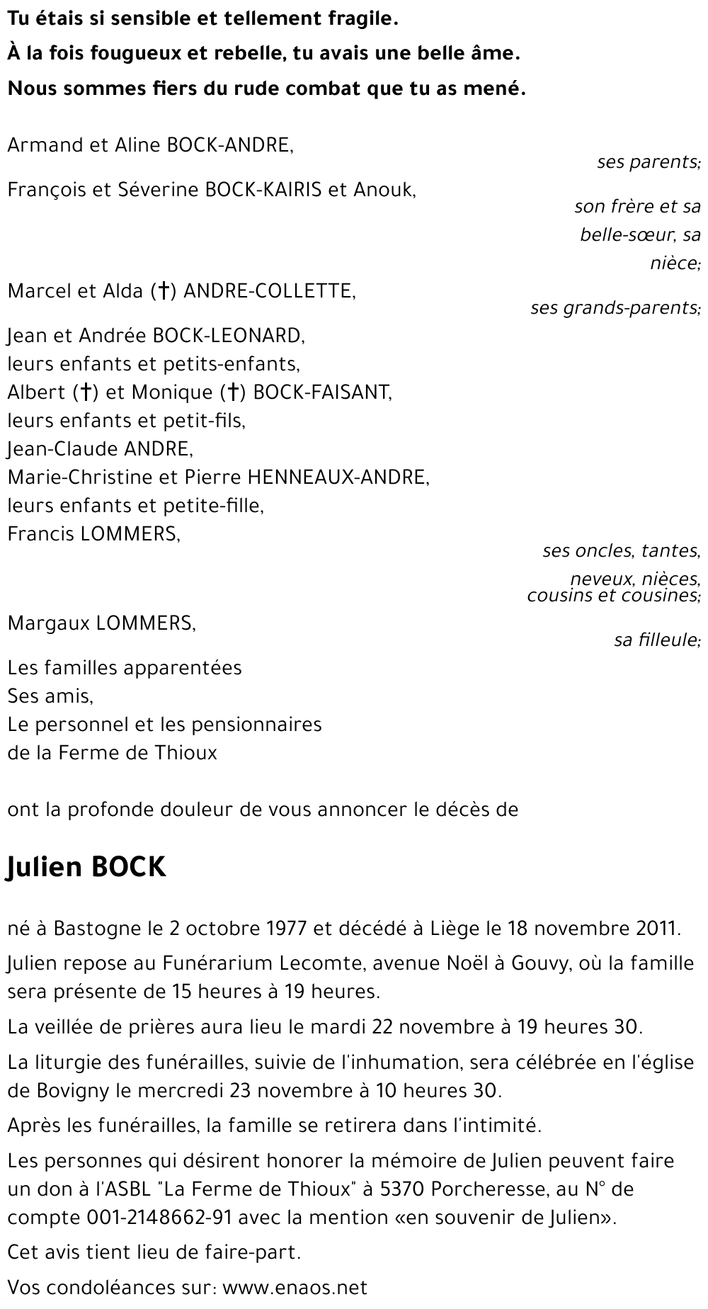 Julien BOCK