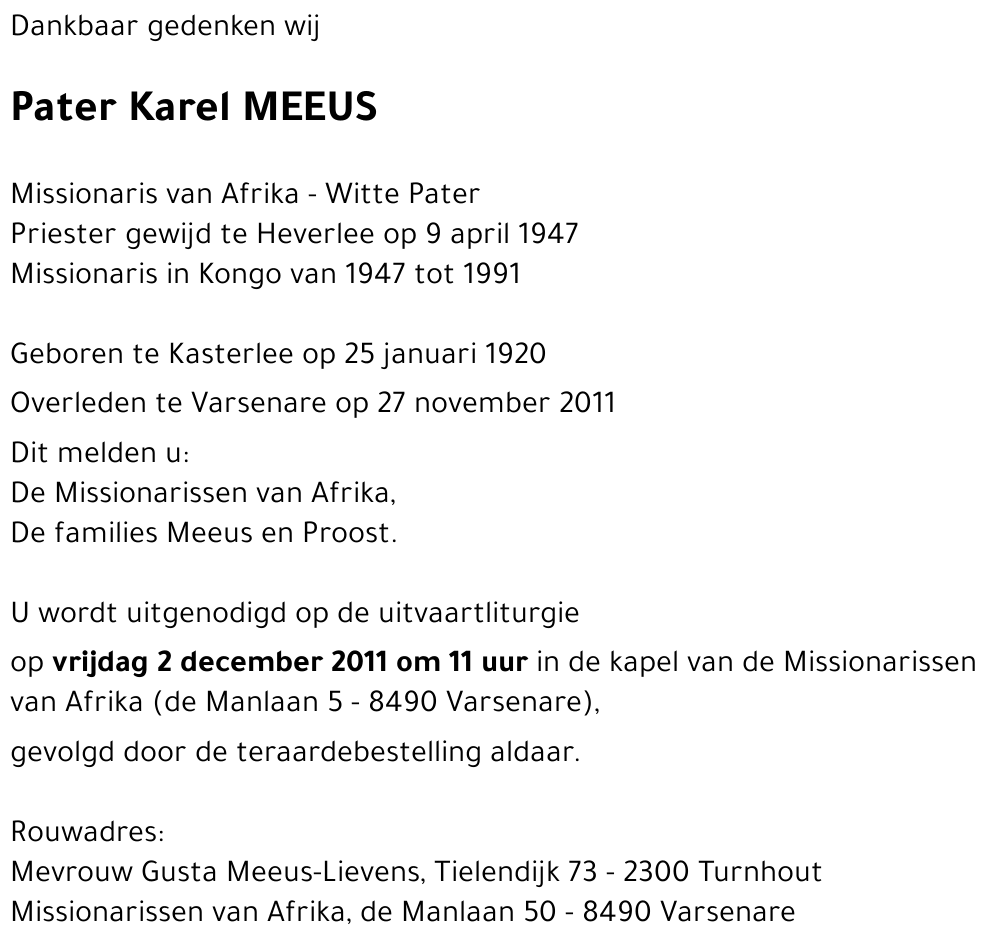 Karel MEEUS