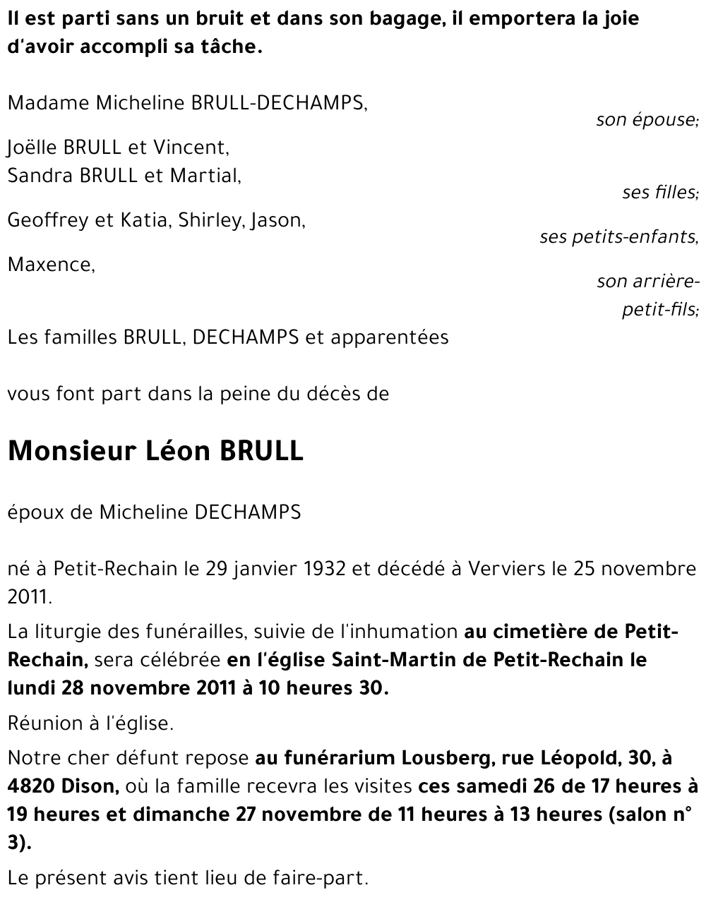 Léon BRULL