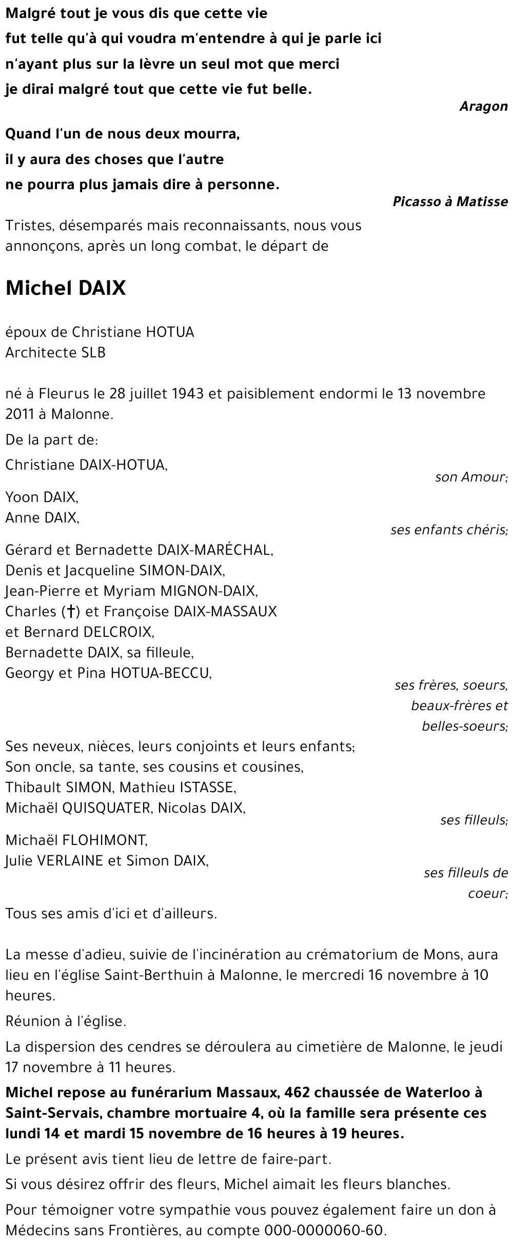 Michel DAIX