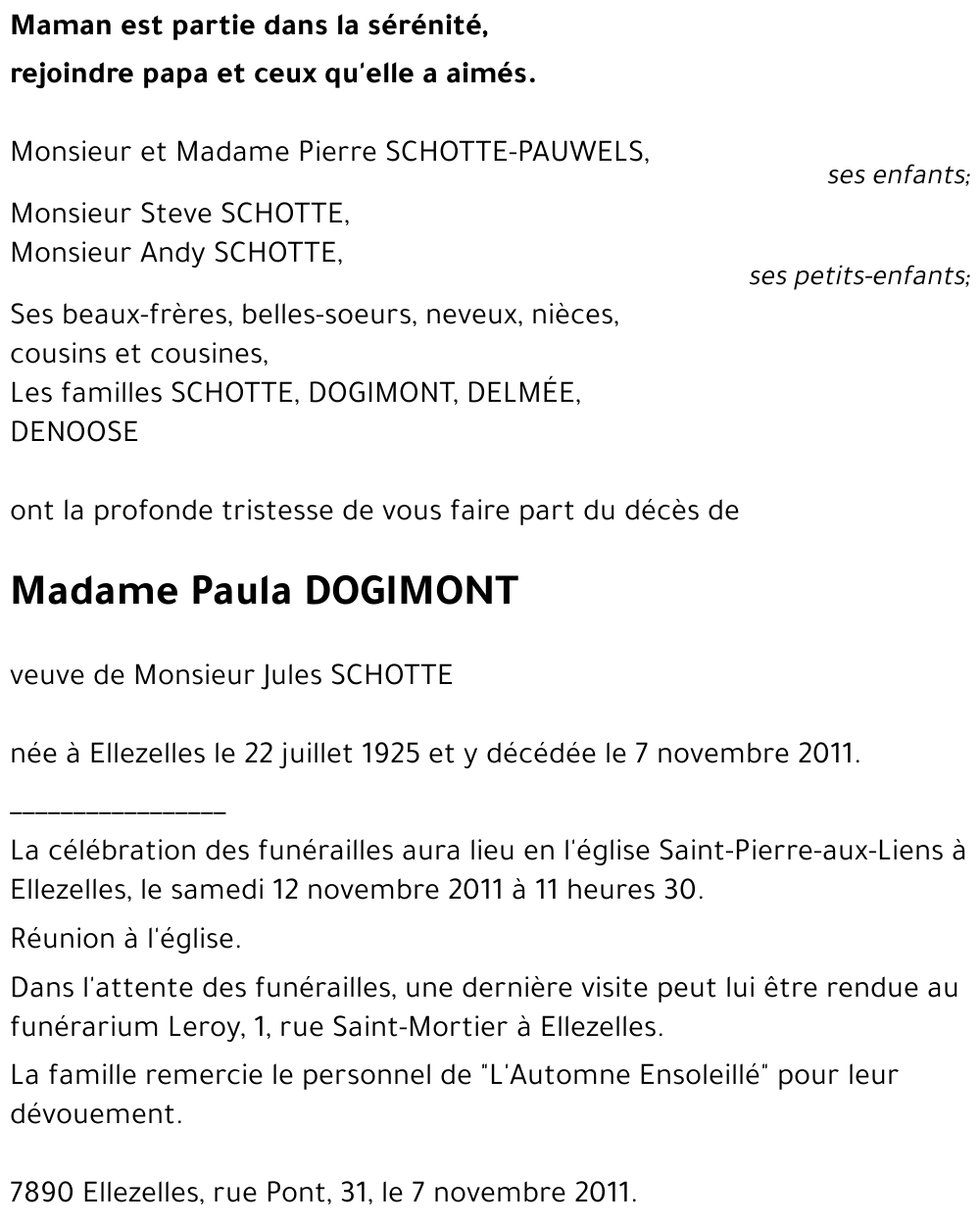 Paula DOGIMONT