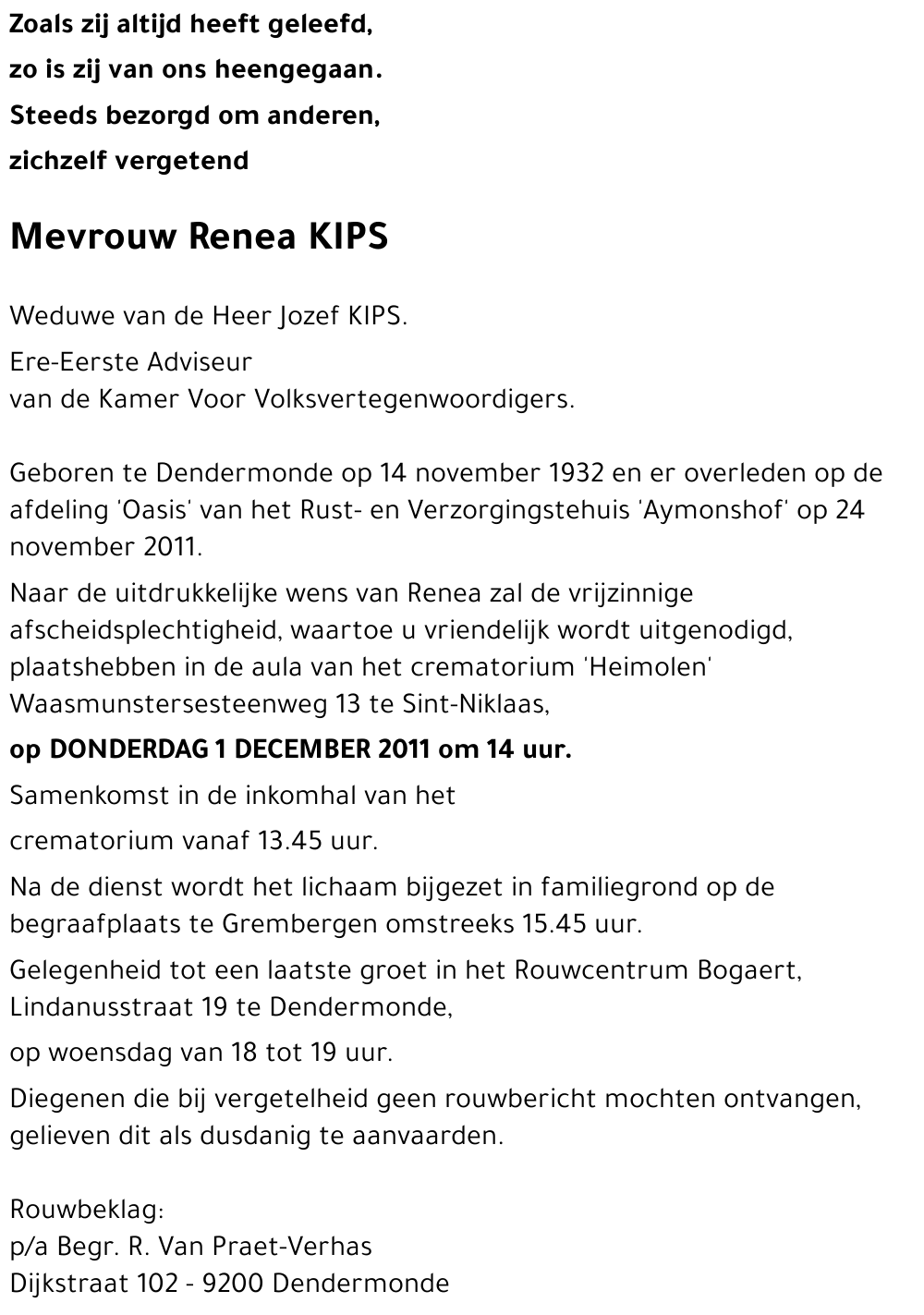 Renea KIPS