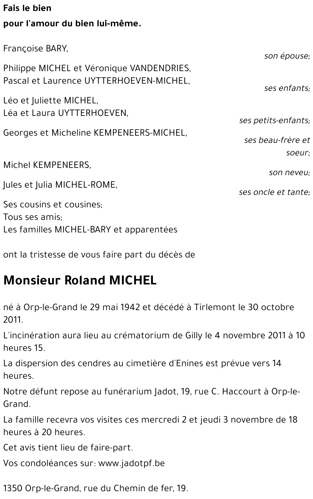 Roland MICHEL