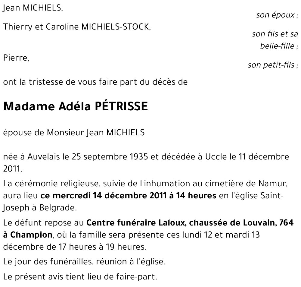 Adéla PÉTRISSE