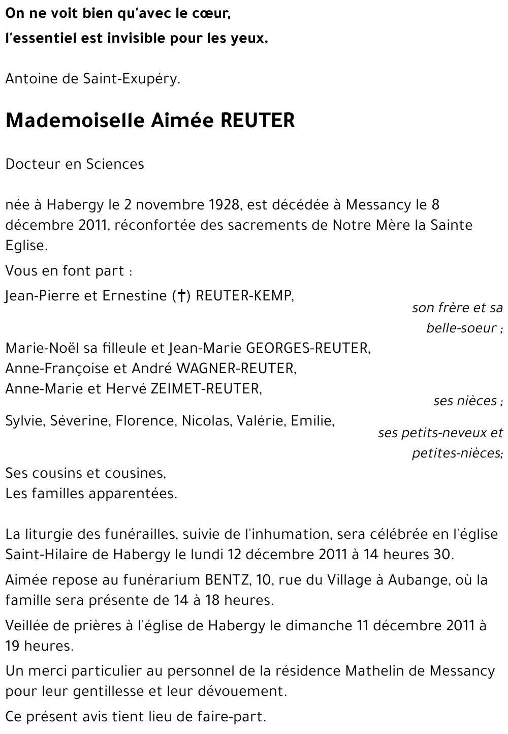Aimée REUTER