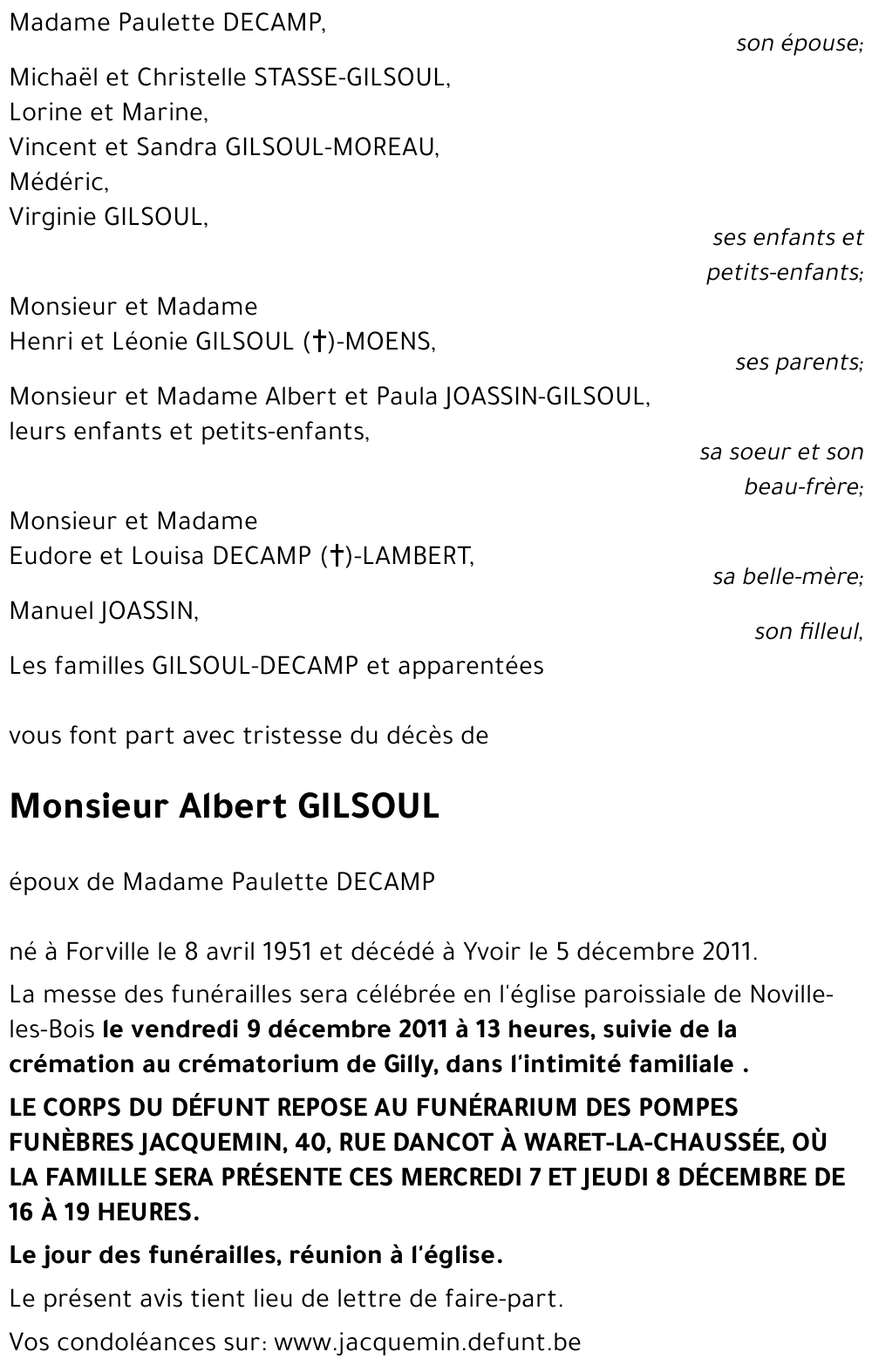 Albert GILSOUL