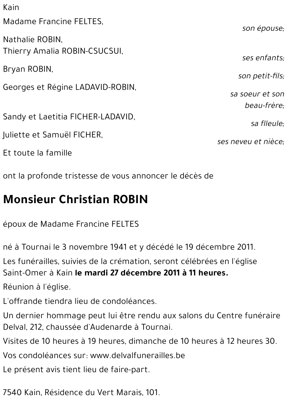 Christian ROBIN