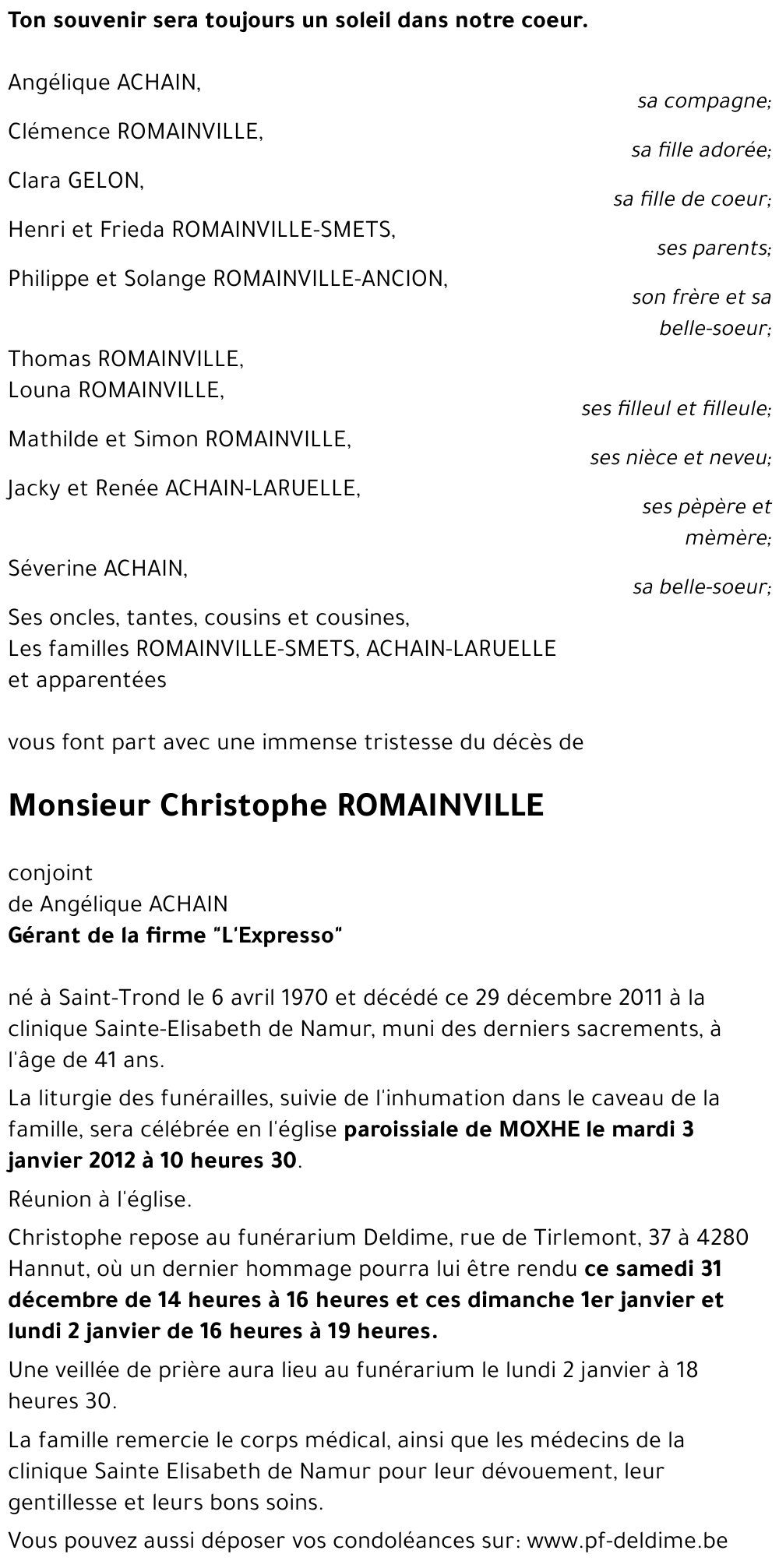 Christophe ROMAINVILLE