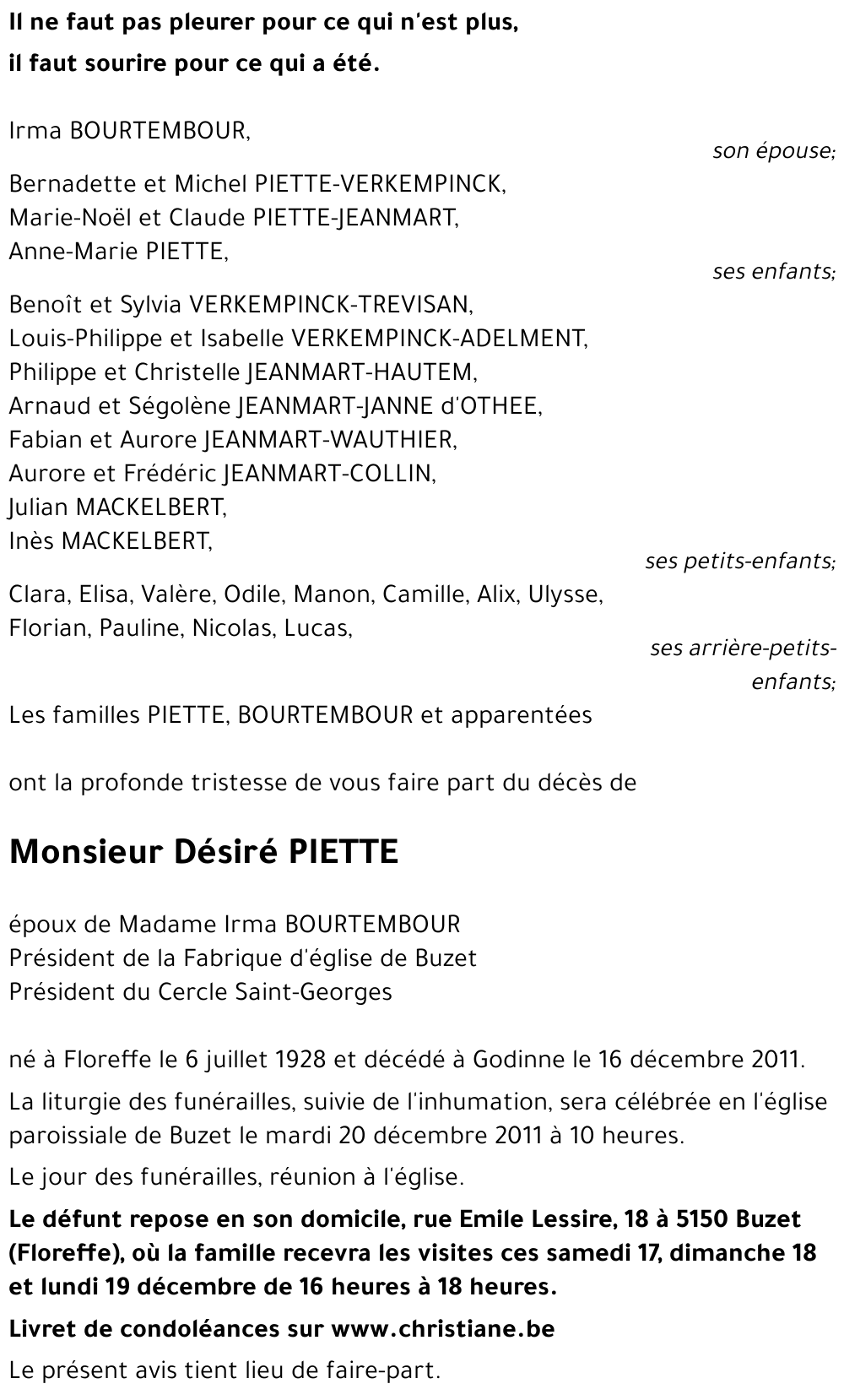 Désiré PIETTE