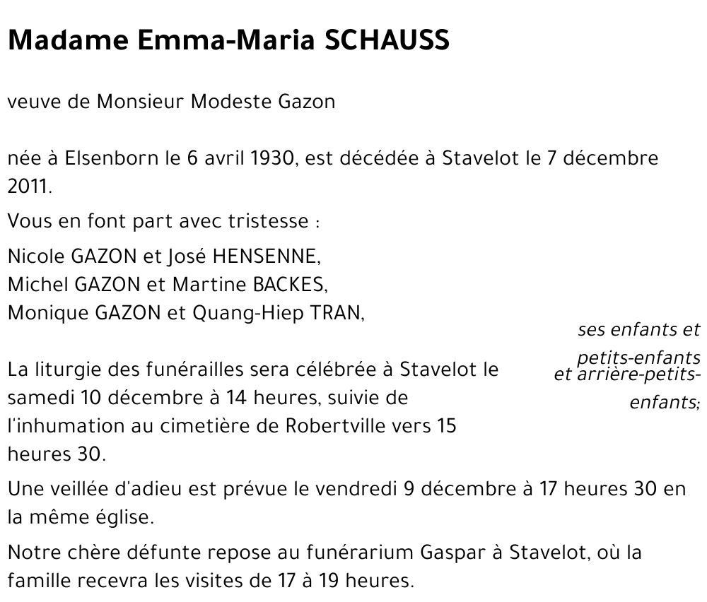 Emma-Maria SCHAUSS