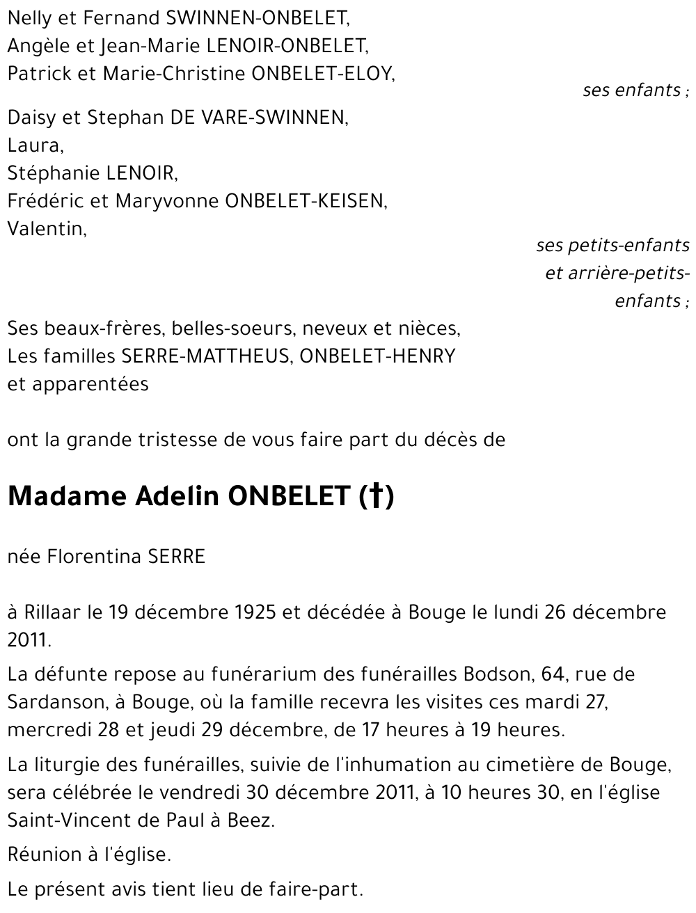 Florentina SERRE