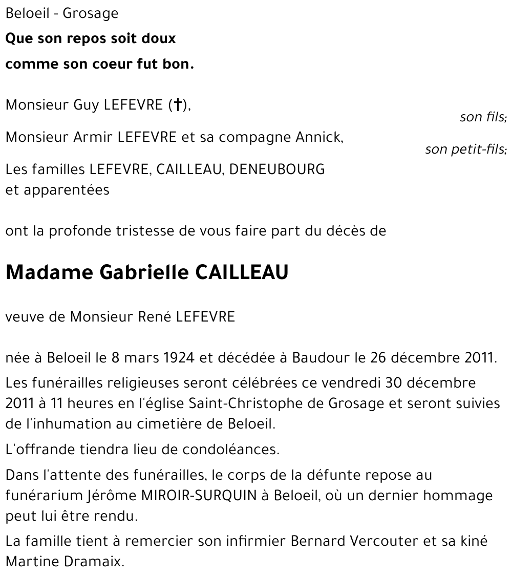 Gabrielle CAILLEAU