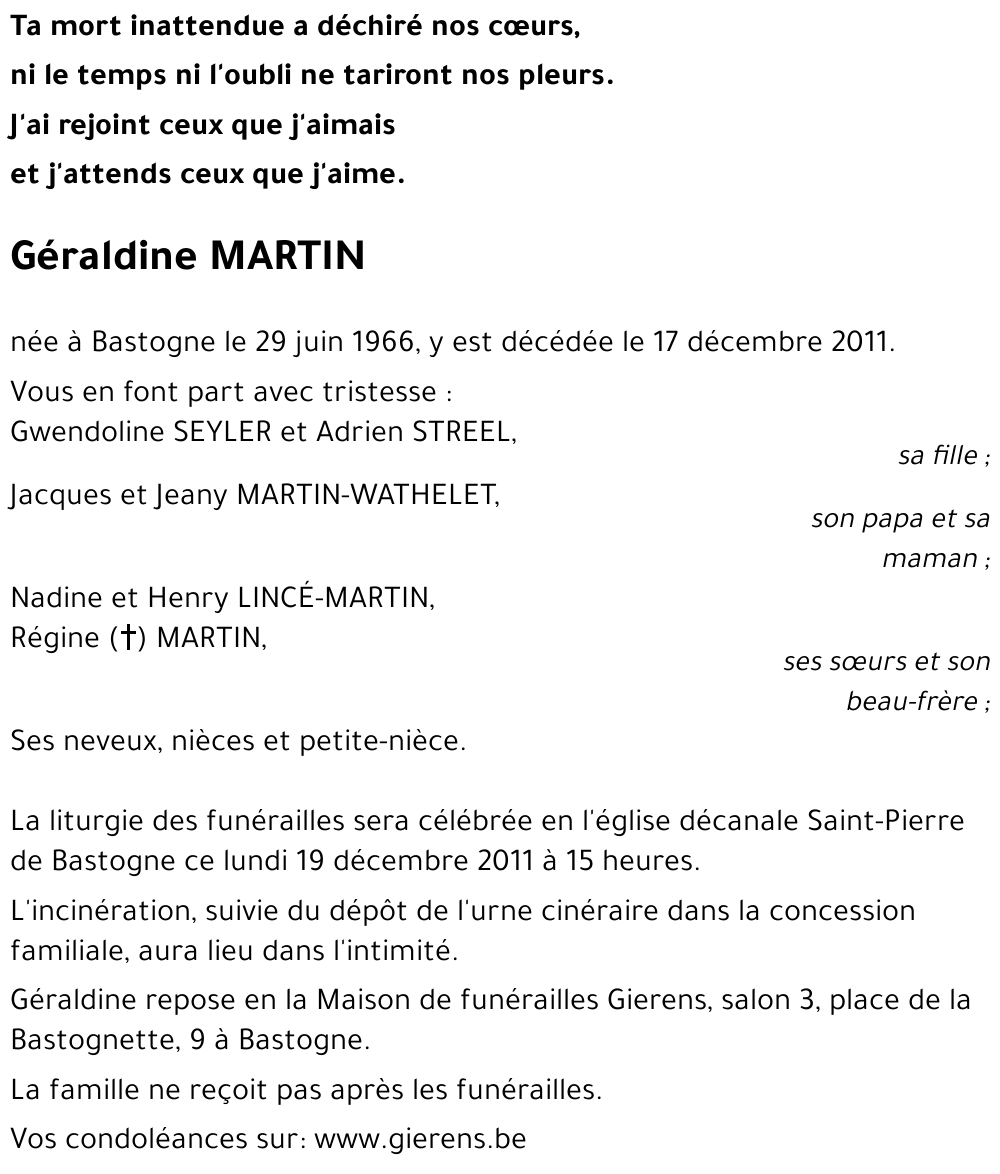 Géraldine MARTIN