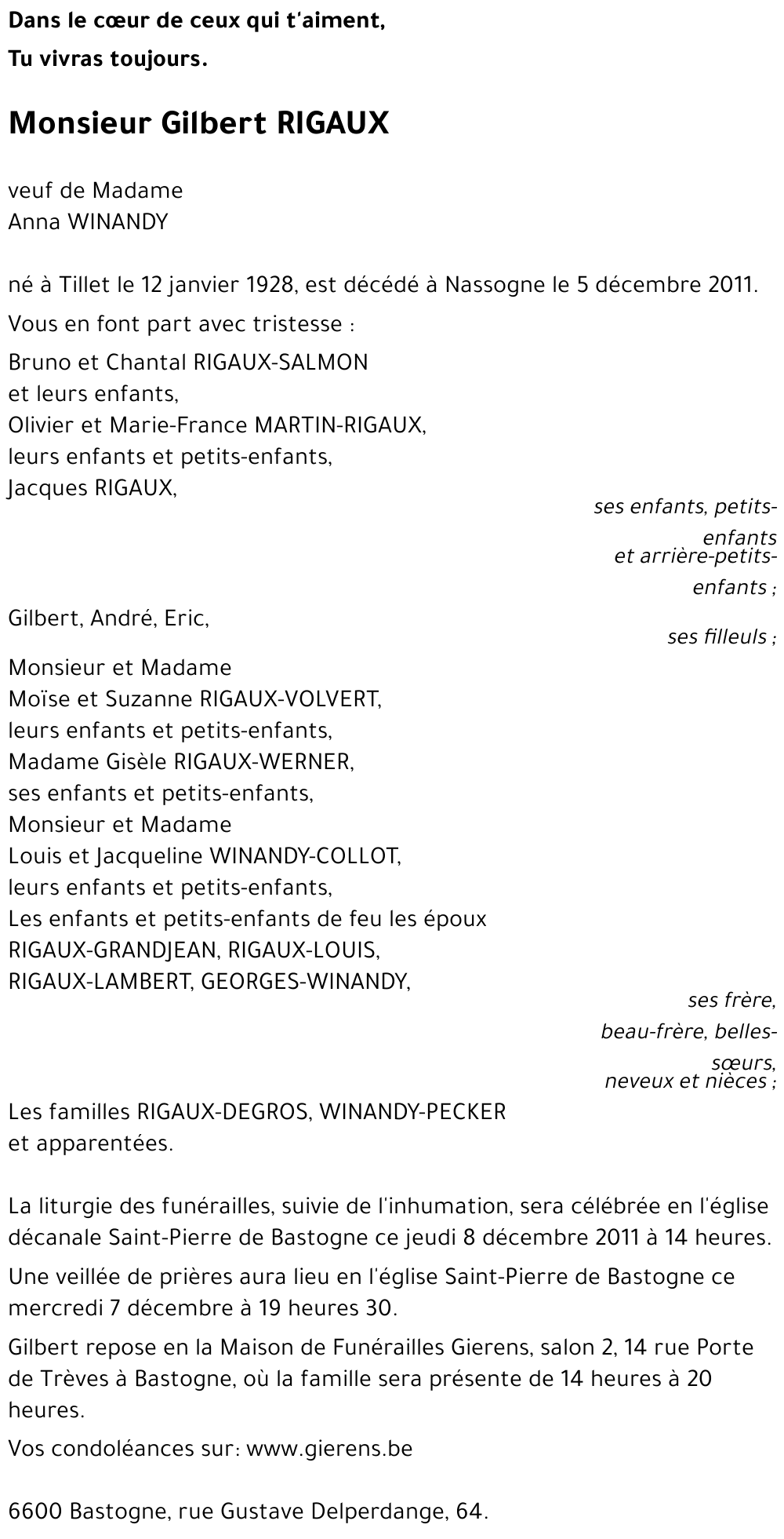 Gilbert RIGAUX