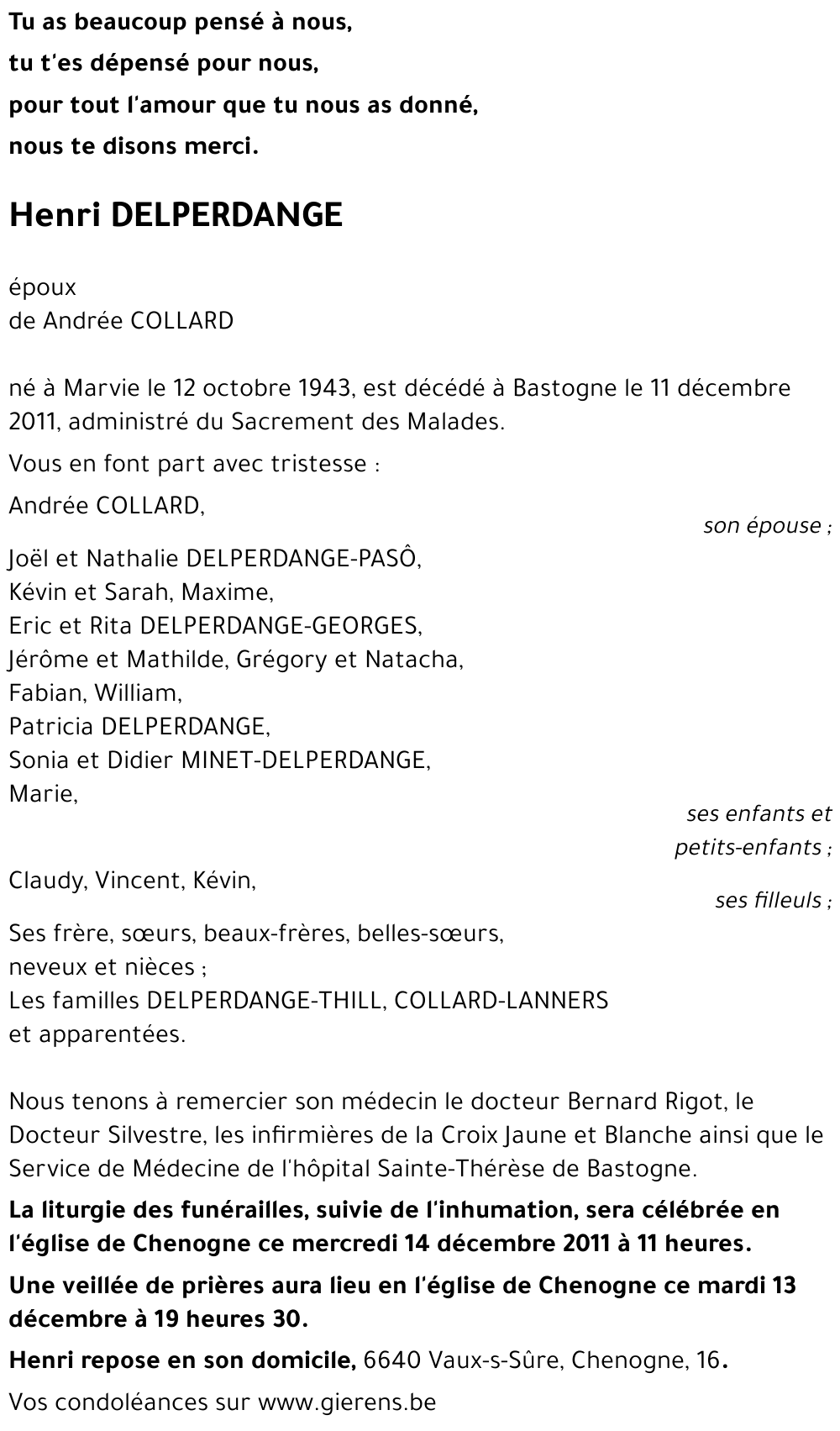 Henri DELPERDANGE