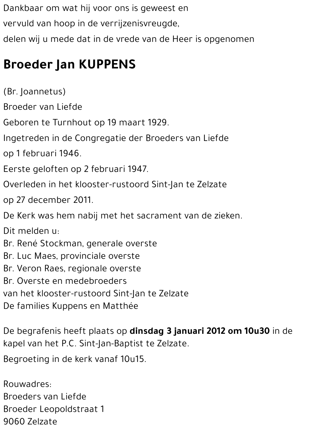 Jan KUPPENS