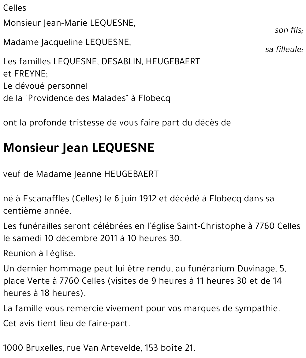 Jean LEQUESNE