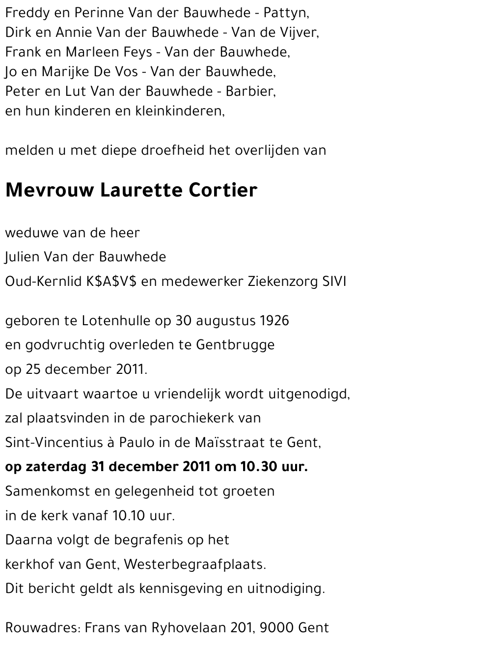 Laurette Cortier