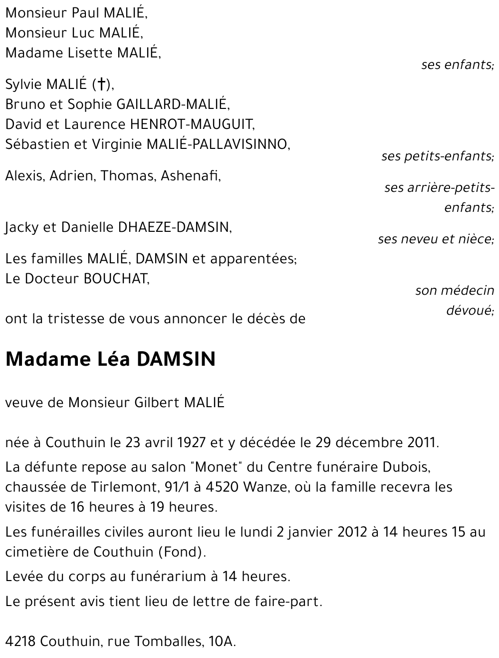 Léa DAMSIN