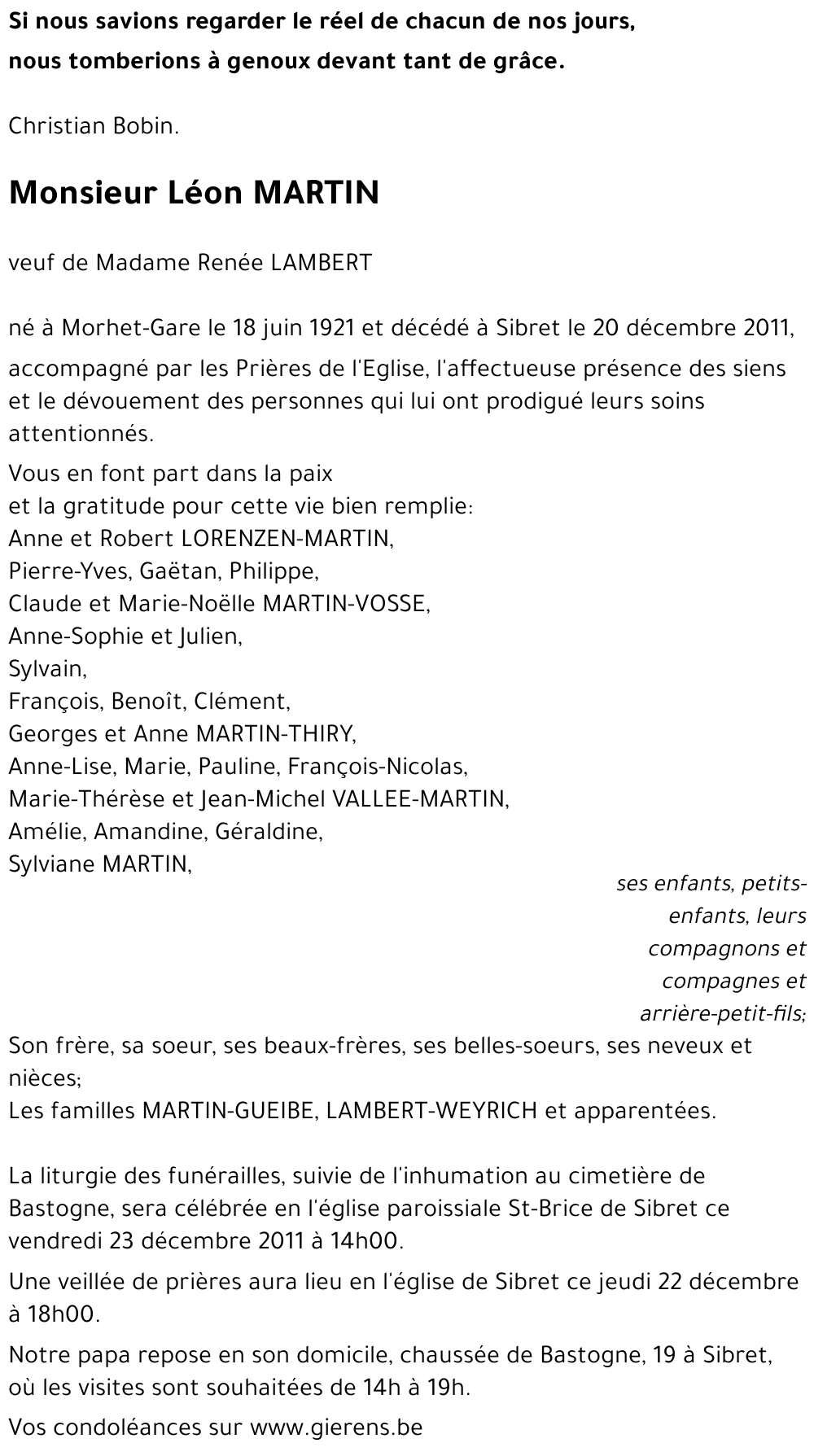 Léon MARTIN