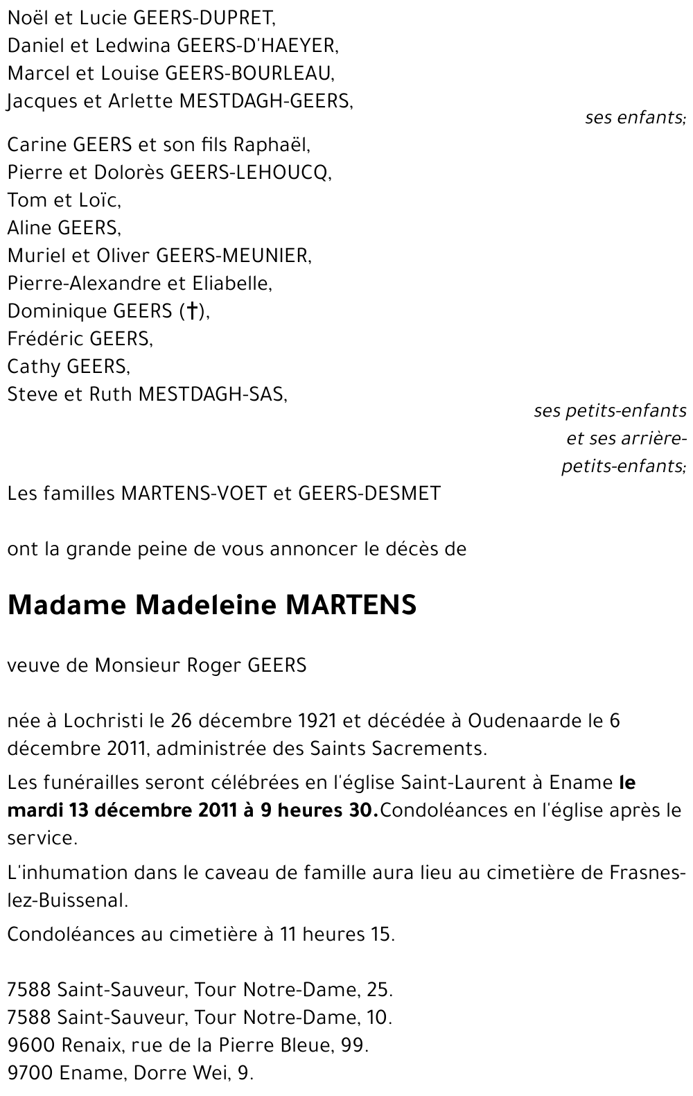 Madeleine MARTENS