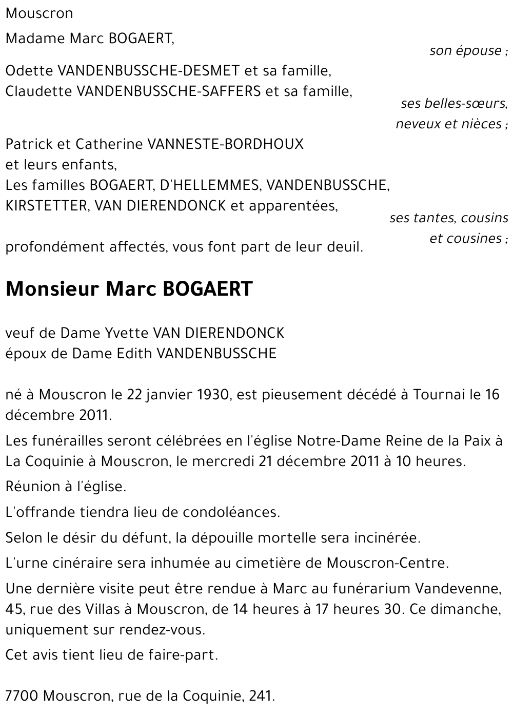 Marc BOGAERT