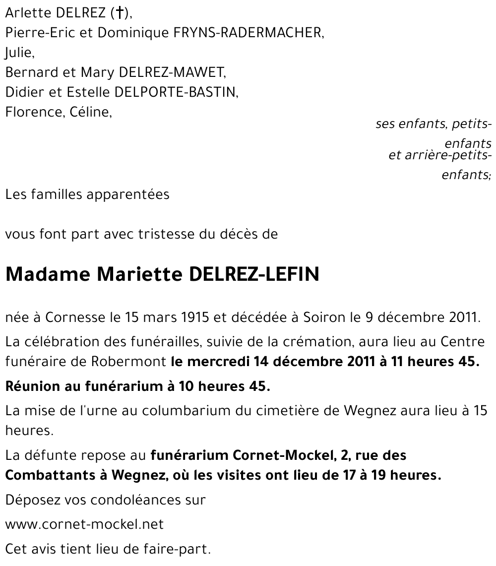 Mariette LEFIN