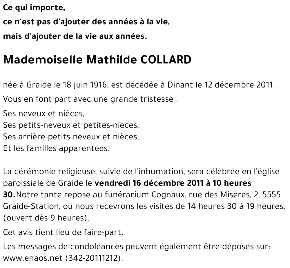 Mathilde COLLARD