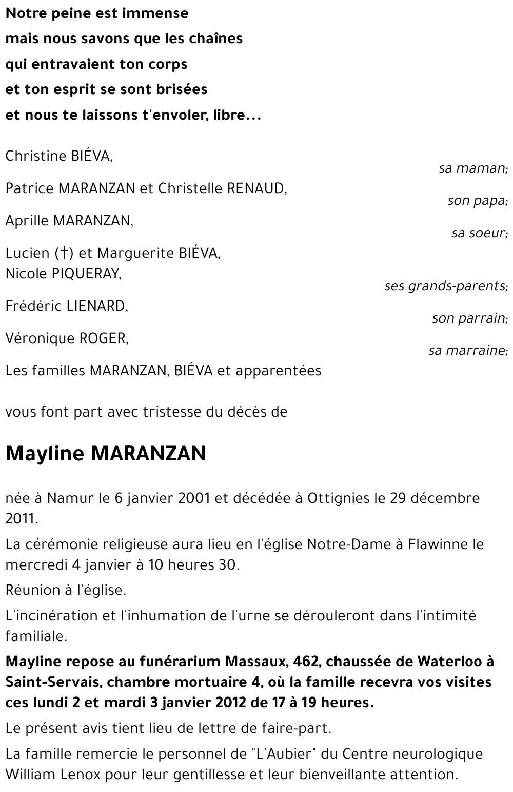 Mayline MARANZAN