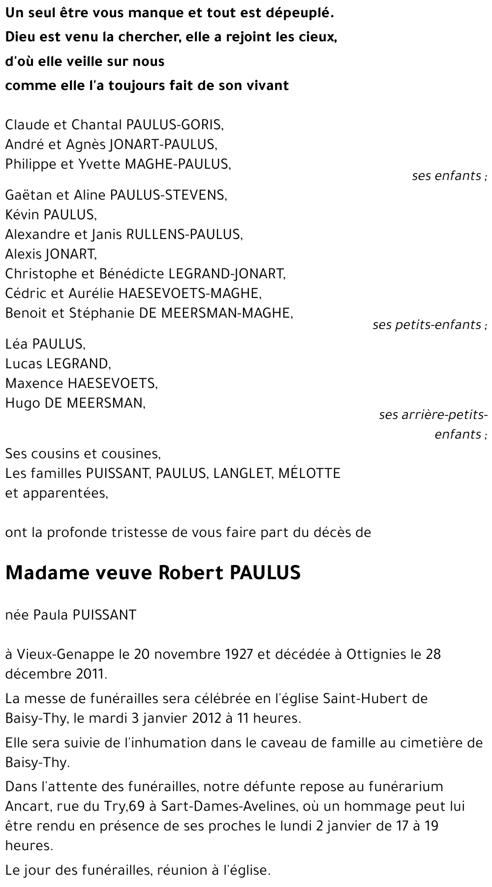 Paula PAULUS-PUISSANT