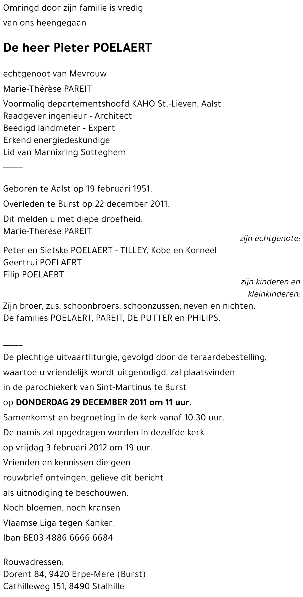 Pieter POELAERT
