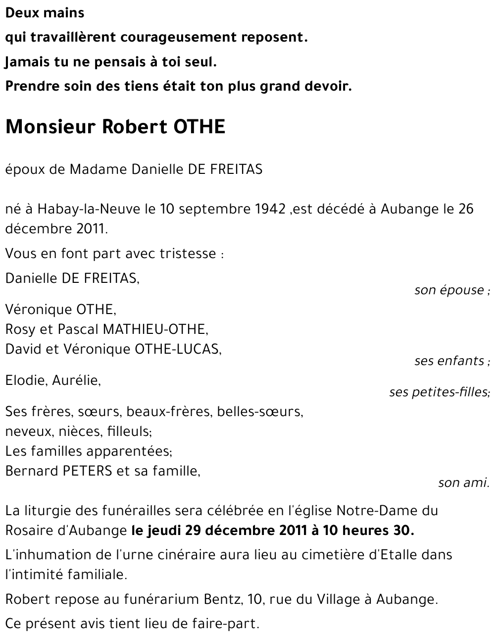 Robert OTHE