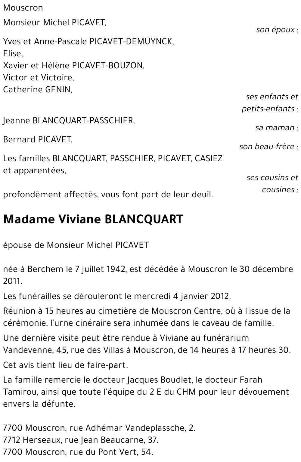 Viviane BLANCQUART