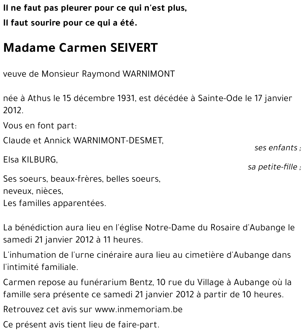 Carmen Seivert