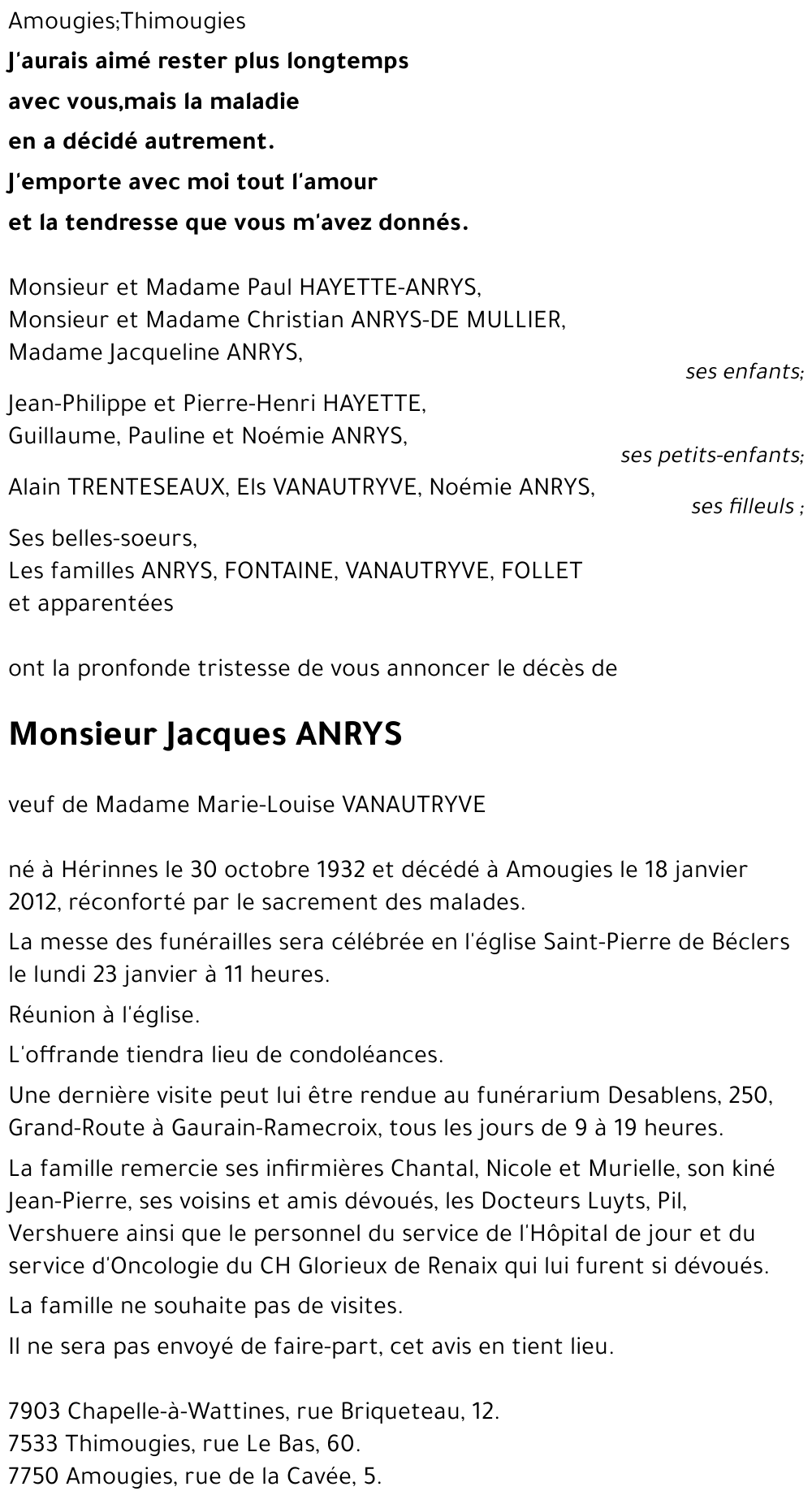 Jacques ANRYS