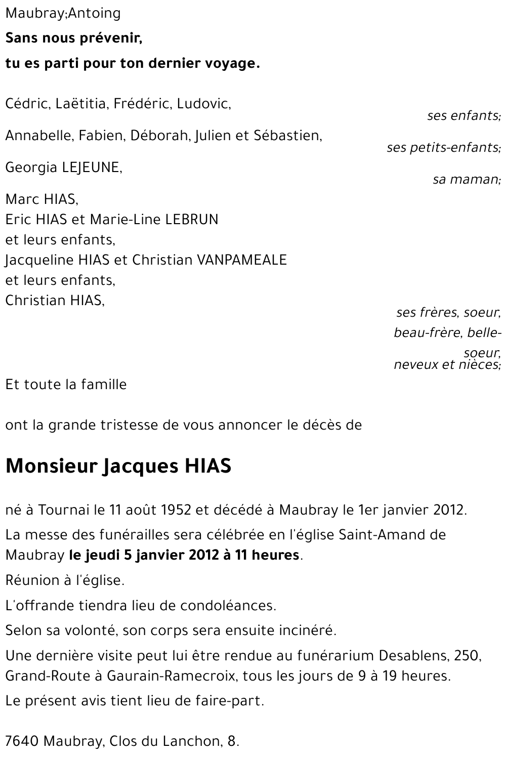 Jacques HIAS