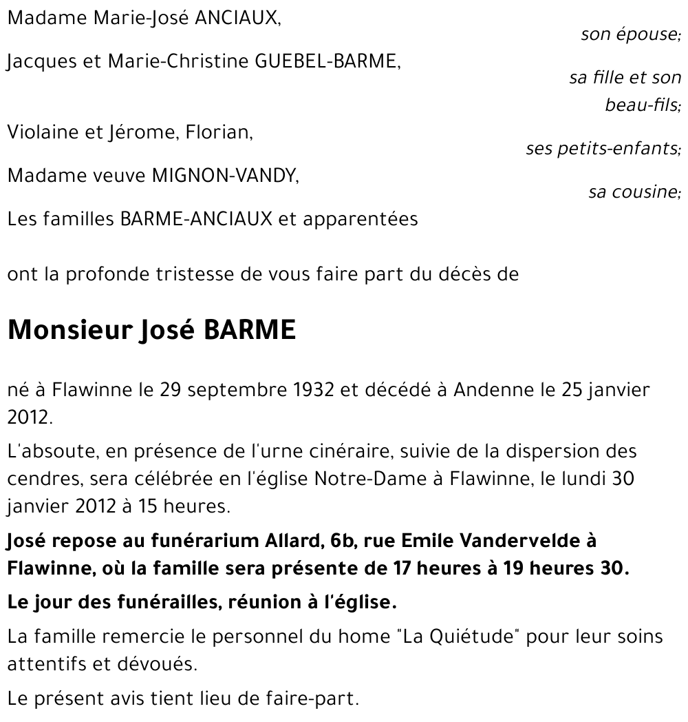 José BARME