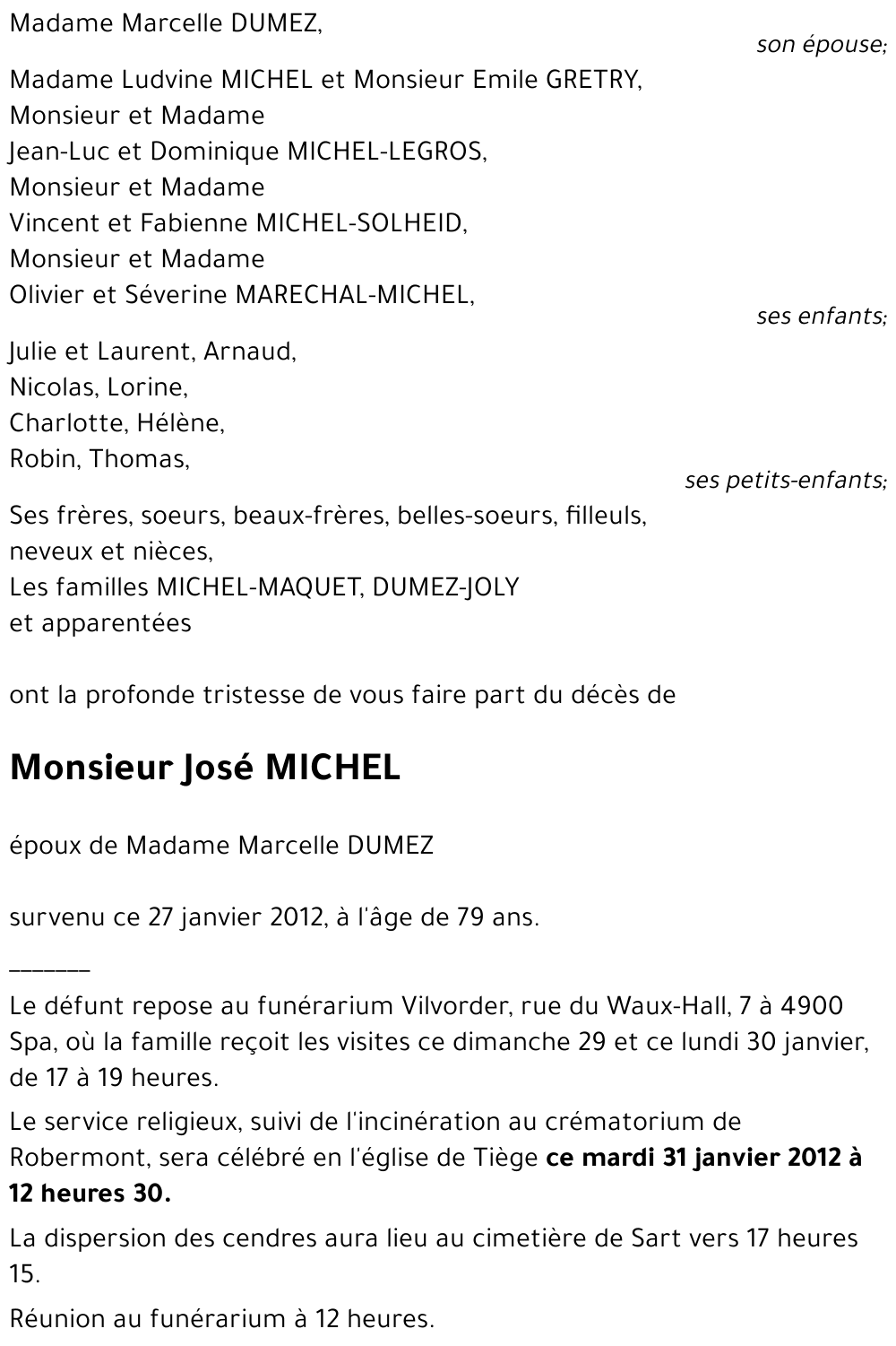 José MICHEL