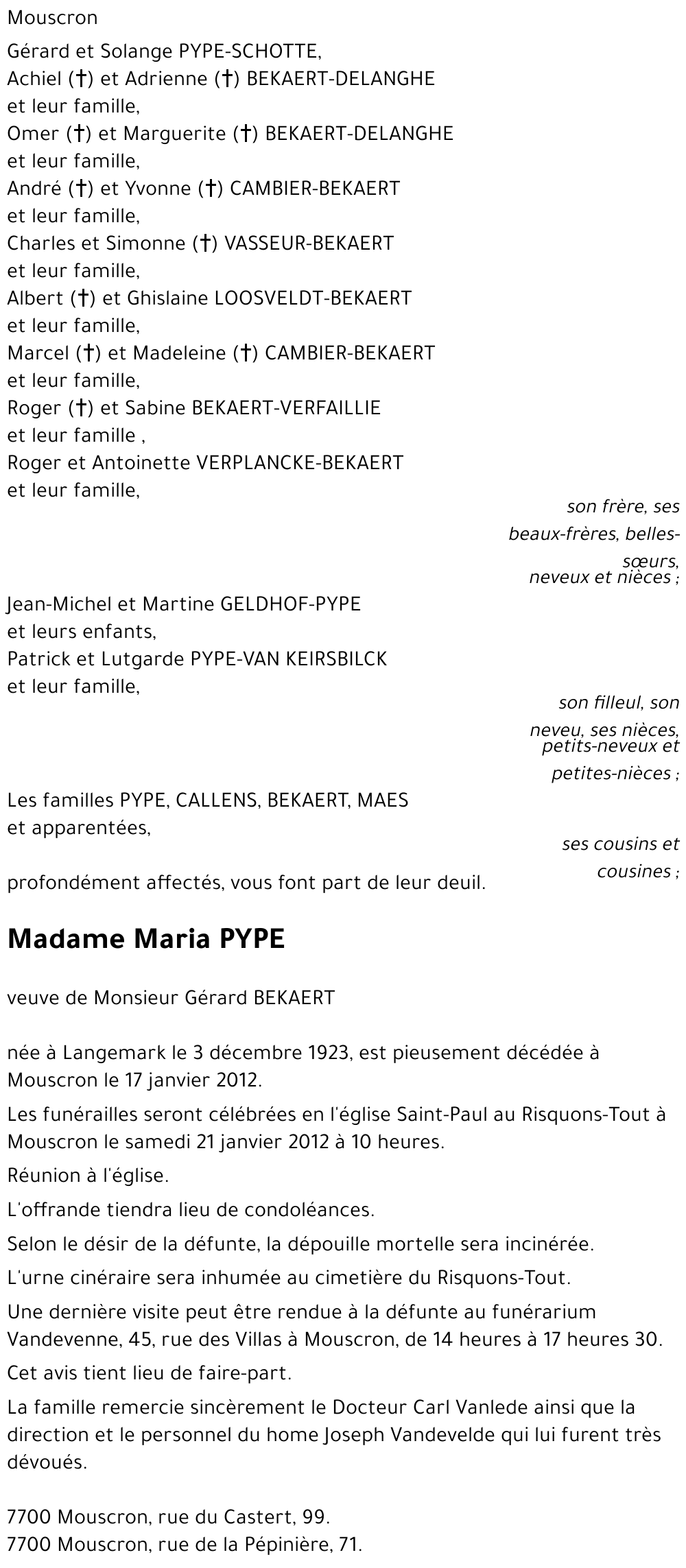 Maria PYPE